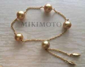 ミキモト ブレスレット ゴールデンパール 買取 ｜約8.5～9mmを高価買取しました。