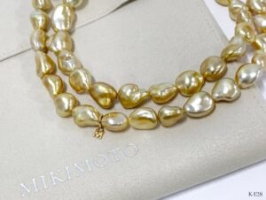 ミキモト ゴールデンパール 銀座 買取 ｜ネックレス 9～10.1mmを高価買取しました。
