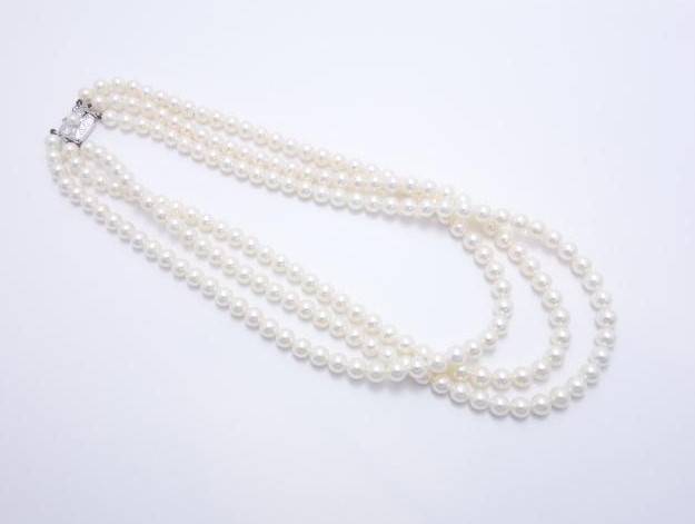 ミキモト 花珠真珠 神戸 買取 ｜ネックレス 6～6.4mmを高価買取しました。