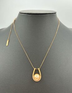 タサキ（田崎） ゴールデンパール 神奈川 買取 ｜ネックレス 10.7mmを高価買取しました。