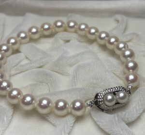 タサキ（田崎） ブレスレット 花珠真珠 買取 ｜7.5-8.0mm珠を高価買取しました。