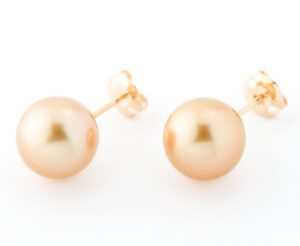 タサキ（田崎） ピアス・イヤリング ゴールデンパール 買取 ｜11.1mm 4.8ｇを高価買取しました。