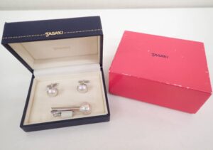 タサキ(田崎) カフス マベ真珠 買取 |約12.1mmを高価買取しました。