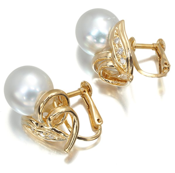 タサキ（田崎） ピアス・イヤリング 白蝶真珠 買取 ｜約10.8mm 9.8g 