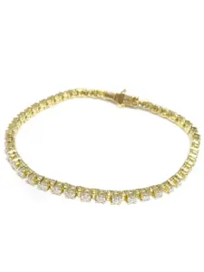 ダイヤモンド ブレスレット 買取相場 ｜ダイヤモンド [K18YG 2.30ct テニスブレス]を買取しました。【真珠買取リパール】