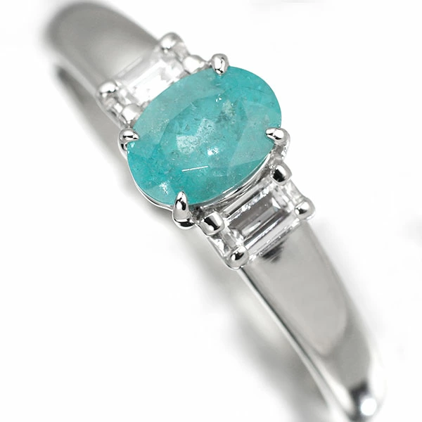 宝石 ルース 買取 ｜貴金属 [田崎真珠 ブルートルマリン ダイヤモンドリング ルース]を買取しました。【真珠買取リパール】