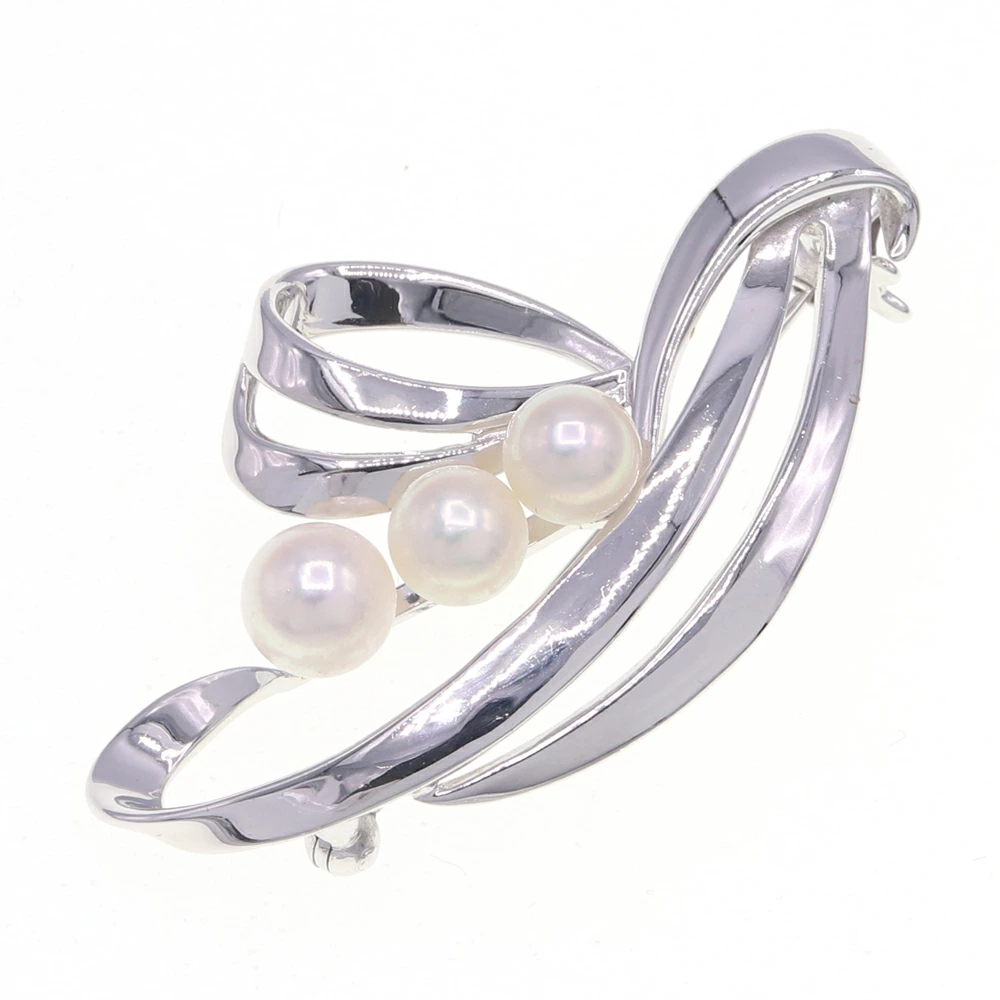 真珠 ブローチ 買取 ｜アコヤ真珠 [MIKIMOTO(ミキモト)シルバー