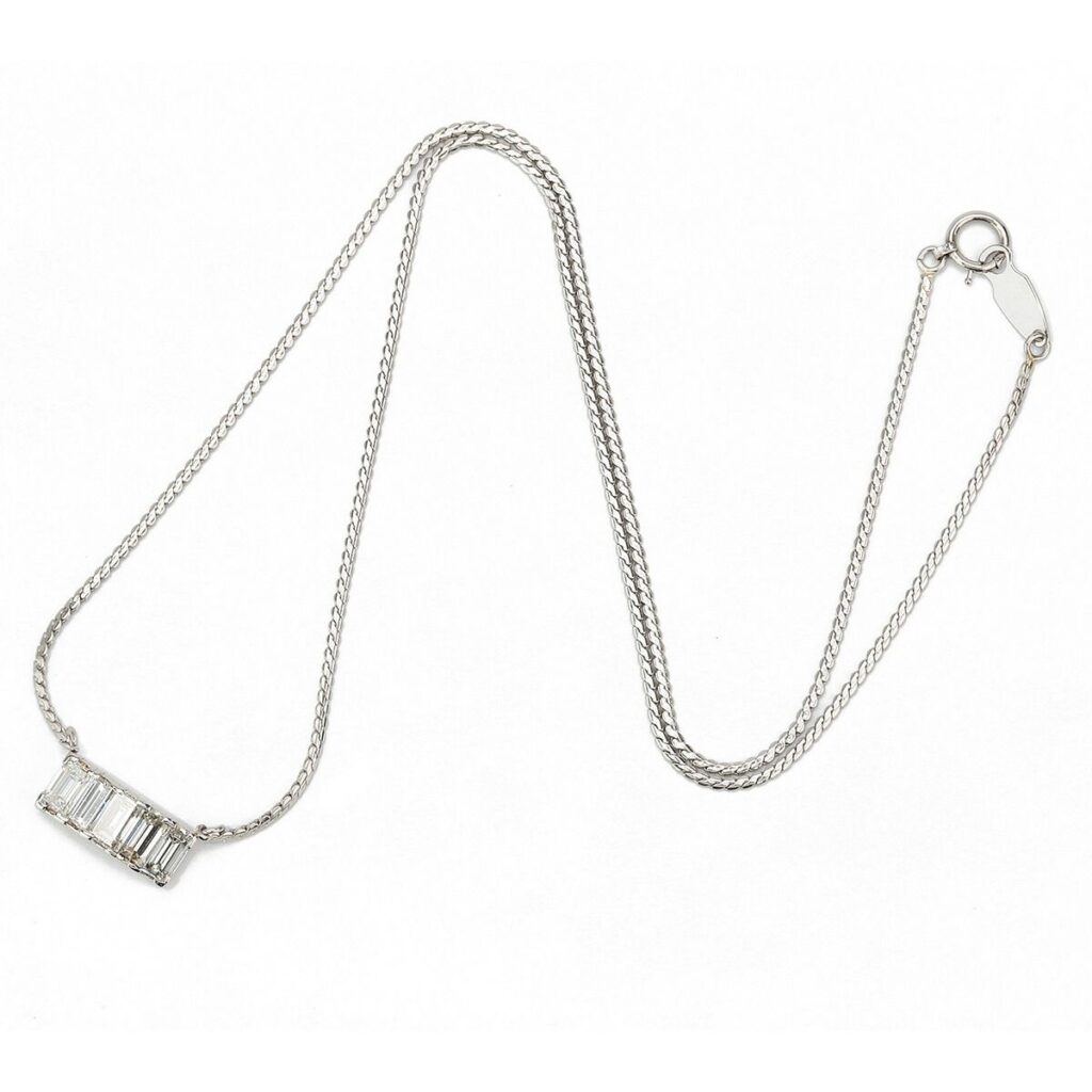 43カラット ダイヤ 値段 ｜ダイヤモンド[ダイヤモンド 1.43ct プラチナ Pt900 ネックレス VSクラス]を買取しました。【真珠買取リパール】