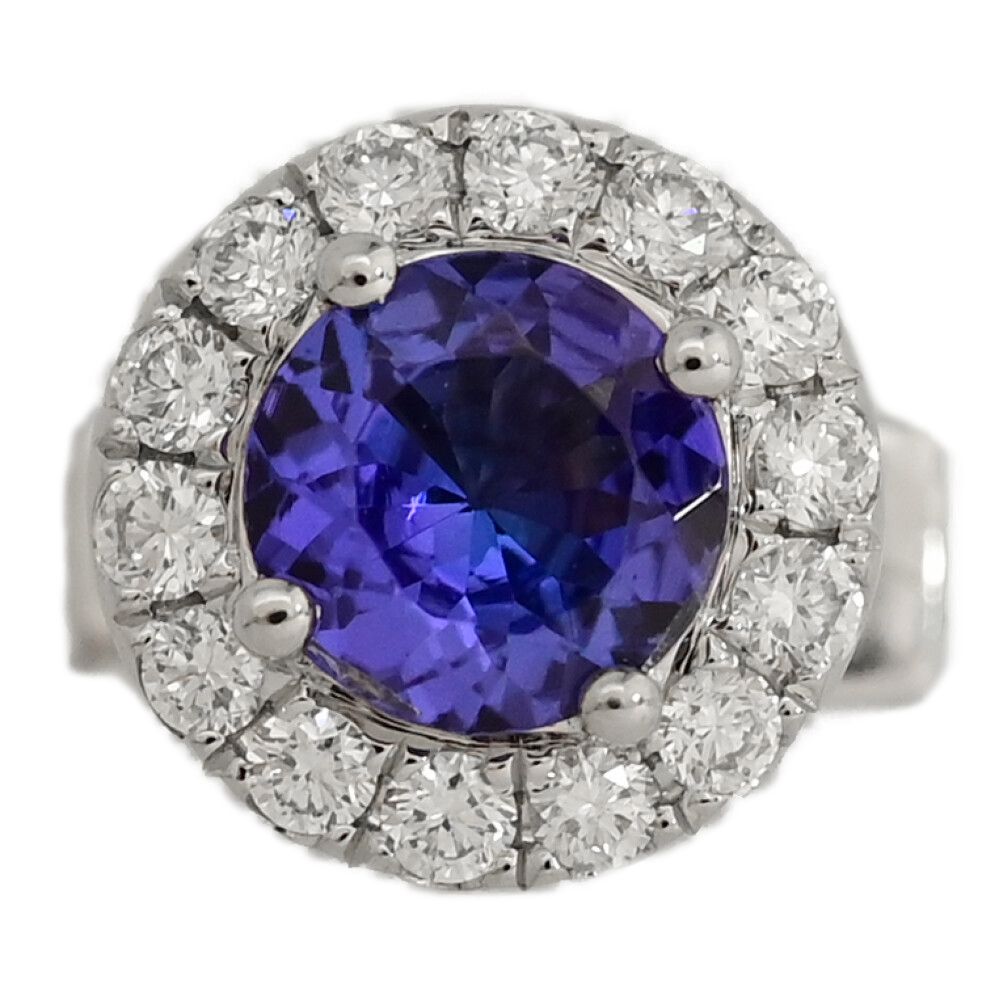 真珠 ブローチ 買取 ｜ダイヤモンド[SA0.64ct/FD:0.264ct/9月 誕生石 サファイア･ダイヤモンドブローチ･ピンタック/K18WG/750-1.3g/ホワイトゴールド]を買取しました。【真珠買取リパール】