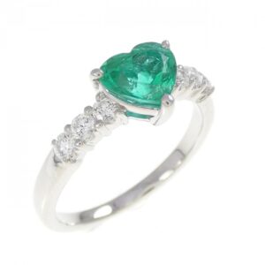 エメラルド 指輪 買取相場 ｜エメラルド[タサキ ハート エメラルド リング 0.90CT]を買取しました。【真珠買取リパール】