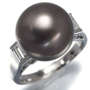 ミキモト 黒 真珠 3 点 セット ｜黒蝶真珠[TASAKI リング レディース]を買取しました。【真珠買取リパール】