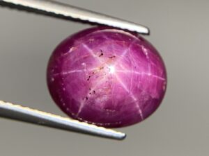 ルビー 買取 ｜ルビー買取[スタールビー 天然 9.857ct 宝石ソーティング付き 11.4㎜×9.9㎜×8.1㎜ ルース（ 裸石 ）]を買取しました。【真珠買取リパール】