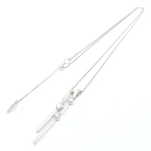 ダイヤモンドネックレス買取 ｜ダイヤモンド[スリーストーンダイヤモンド ネックレス ダイヤモンド0.21ct/0.08ct/0.06ct K18WG]を買取しました。【真珠買取リパール】