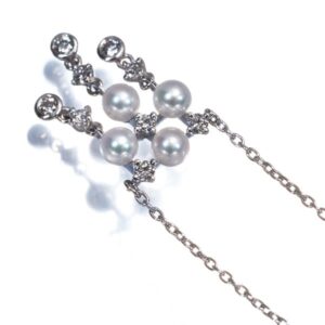 18金 喜平ネックレス 50g 買取相場 ｜アコヤ真珠[ミキモト ネックレス パール 真珠 3.4mm ダイヤ ダイヤモンド K18WG]を買取しました。【真珠買取リパール】