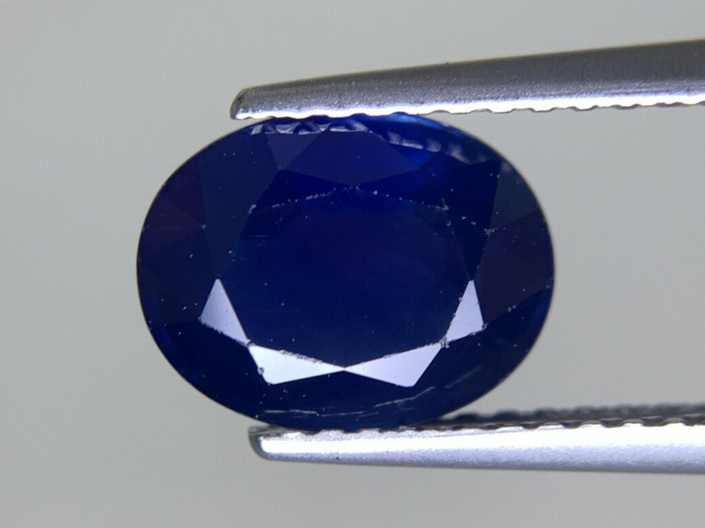 サファイア 買取 ｜サファイア[サファイア 天然 2.518ct 宝石ソーティング付き 9.1㎜×7.1㎜×4.2㎜ ルース（ 裸石 ）]を買取しました。【真珠買取リパール】