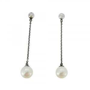 真珠 買取 ｜アコヤ真珠[ティファニー ピアス ジークフェルド シルバー925 パール]を買取しました。【真珠買取リパール】