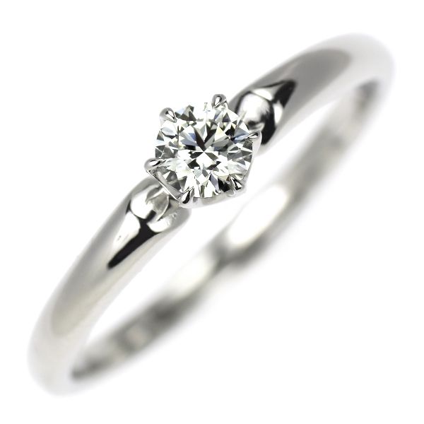 ダイヤモンド 0.2カラット 買取相場 ｜ダイヤモンド[4℃ Pt950 ダイヤモンド リング 0.214ct]を買取しました。【真珠買取リパール】