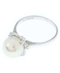 真珠のネックレス 買取相場 ｜真珠[ミキモト ペンダントトップ 真珠 7.3mm ダイヤ ダイヤモンド ムーン 揺れる K18YG]を買取しました。【真珠買取リパール】