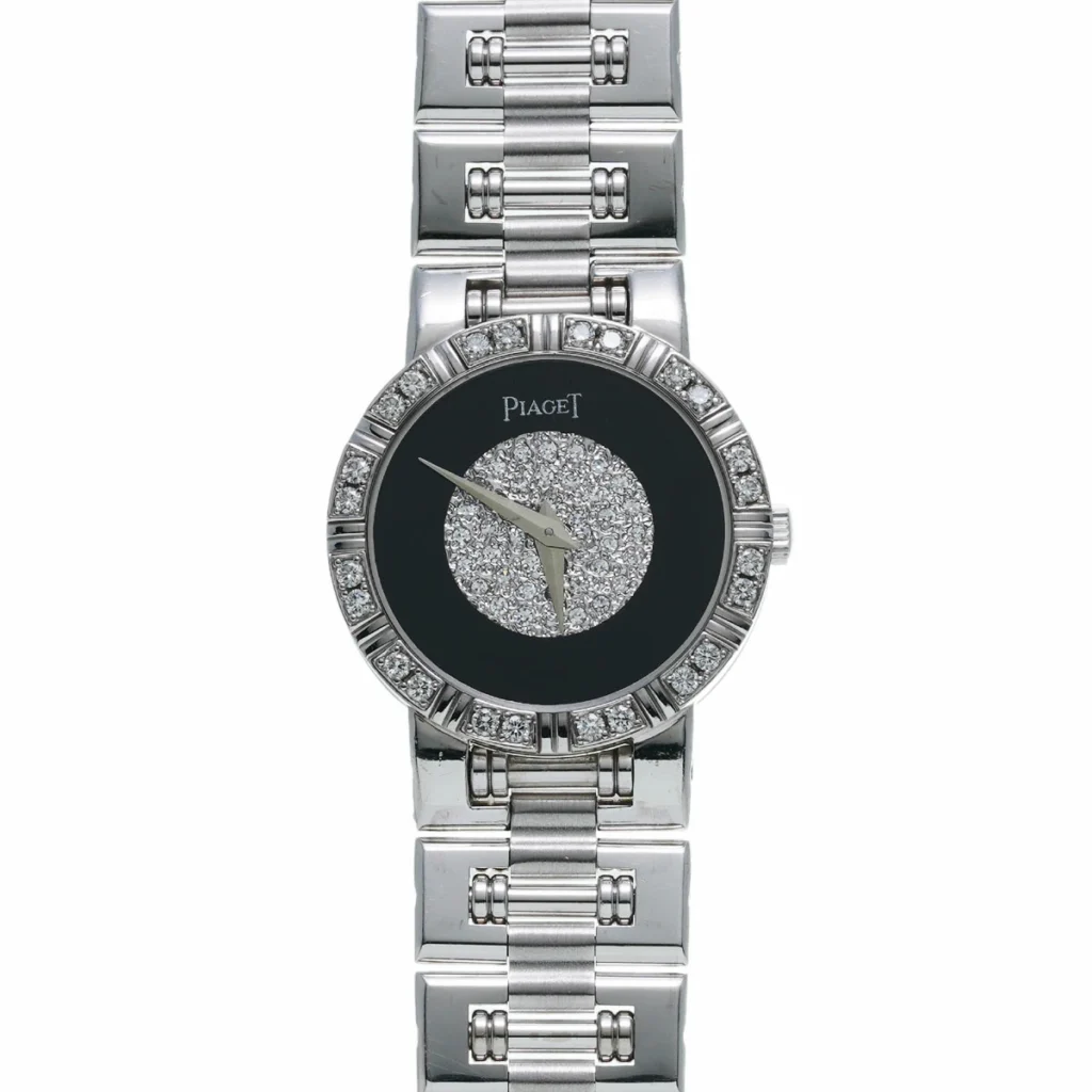 ピアジェ 時計 レディース ダイヤ ｜ダイヤモンド[ピアジェ ブラック/ダイヤモンド レディース 腕時計]を買取しました。【真珠買取リパール】