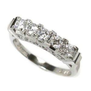 ダイヤ立て爪 買取 ｜ダイヤモンド[TASAKI タサキ Pt900プラチナ ダイヤ リング・指輪 ダイヤモンド0.44ct 10号 4.7g]を買取しました。【真珠買取リパール】