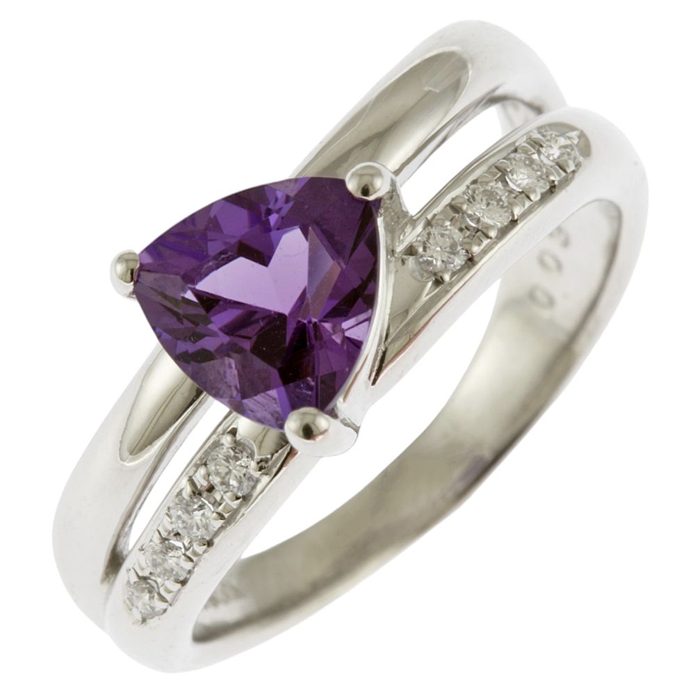 宝石 買取 相場 アメジスト ｜ジュエリー[タサキ リング 指輪 12号 Pt900プラチナ アメジスト]を買取しました。【真珠買取リパール】