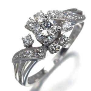4カラット ダイヤ 値段 ｜ダイヤモンド[ミキモト リング ダイヤ ダイヤモンド 0.65ct ソリティア 14.5号 K14WG]を買取しました。【真珠買取リパール】