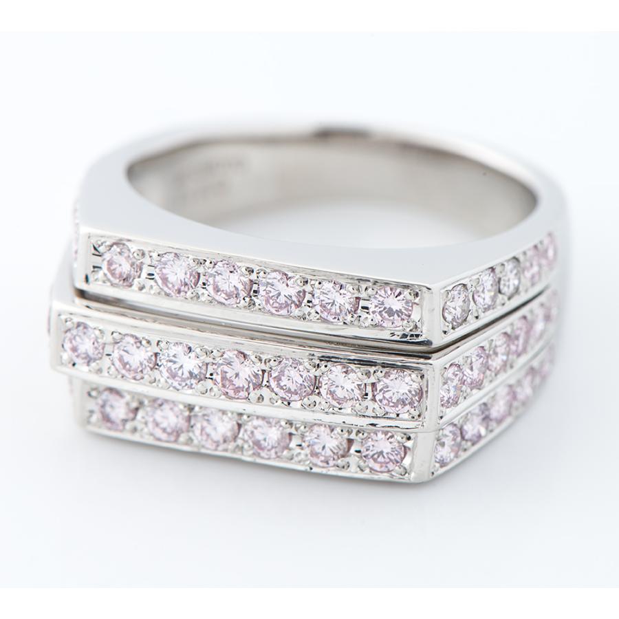 ピンクダイヤモンド 買取相場 ｜ダイヤモンド [ミキモト 天然ピンクダイヤモンドリング 計1.22ct/Pt950]を買取しました。【真珠買取リパール】