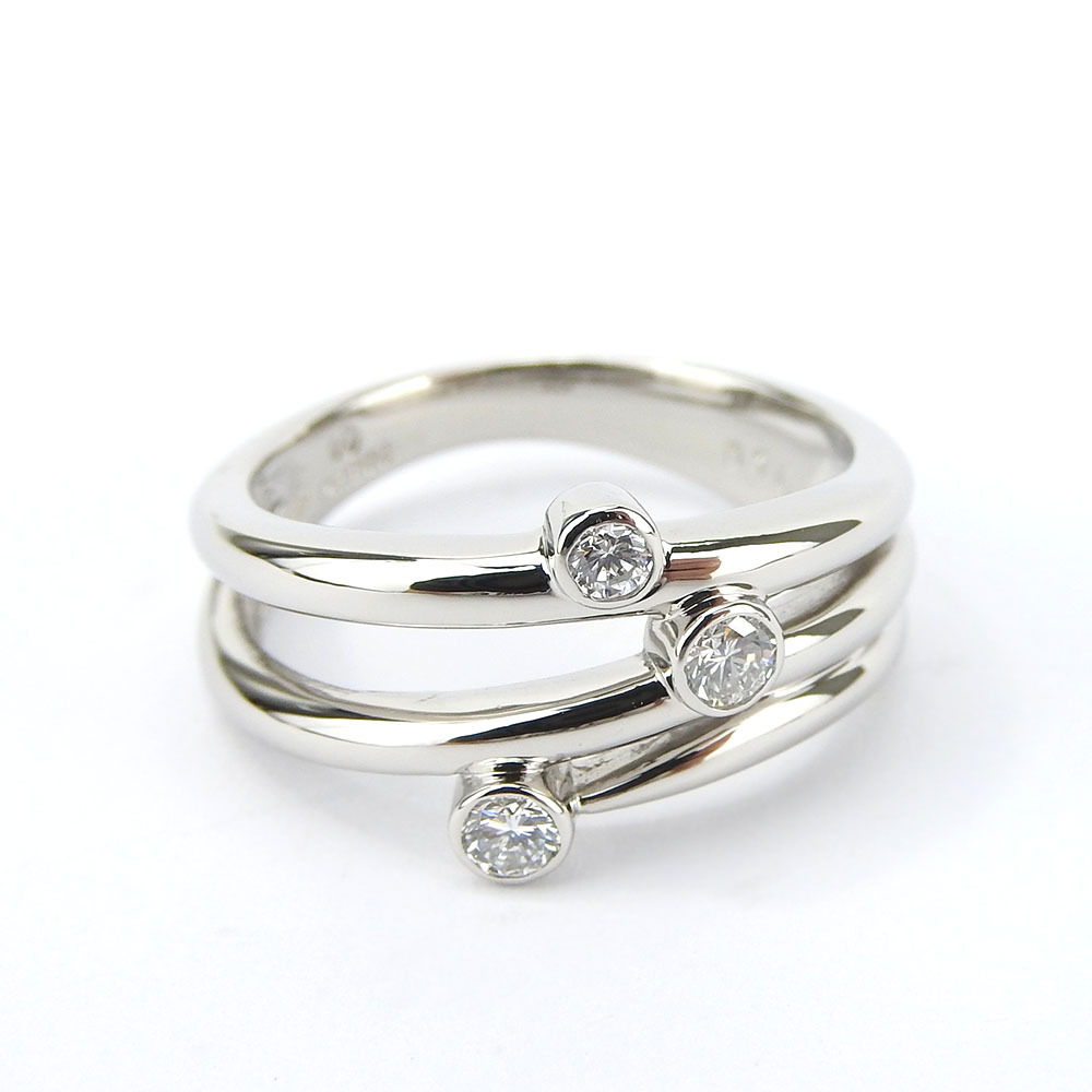 プラチナダイヤ 買取 ｜タサキ リング Pt900 プラチナ ダイヤモンドを