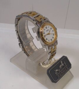 エルメス アクセサリー 買取 ｜ダイヤモンド [エルメスクリッパー ダイヤモンドベゼル]を買取しました。【真珠買取リパール】