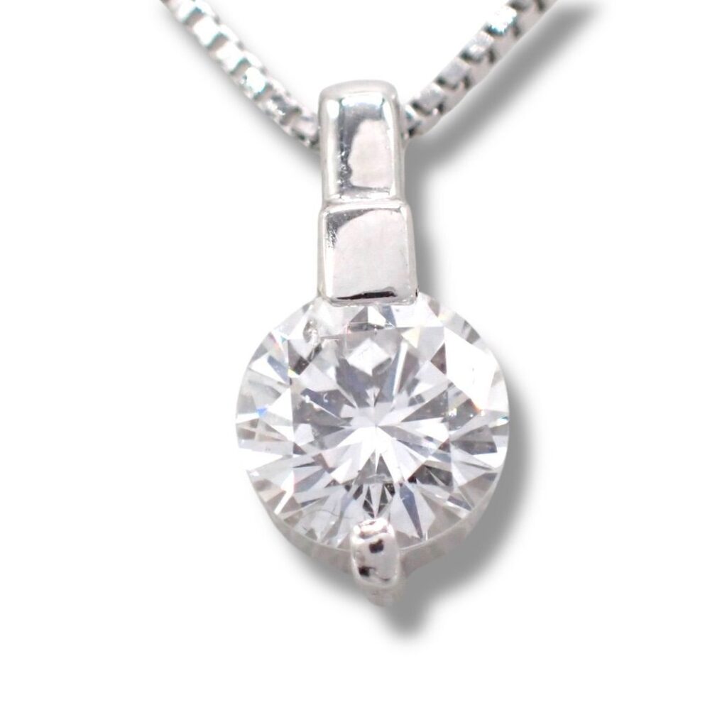 プラチナ 850 相場 ｜ダイヤモンド[TASAKI ダイヤモンドネックレス 0.61ct Pt900 Pt850]を買取しました。【真珠買取リパール】