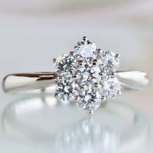 ダイヤモンド 1カラット 買取価格 ｜ダイヤモンド [ミキモト ダイヤモンドリング 0.72ct Pt950]を買取しました。【真珠買取リパール】