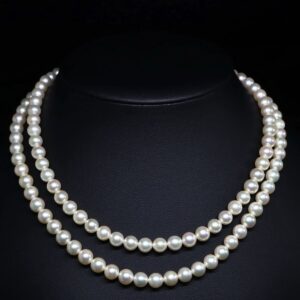 k14wg とは ｜貴金属 [タサキ 約6.5mmアコヤ本真珠ロングネックレス