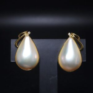 マベパール 価値｜マベ真珠[【TASAKI】マベパール/天然ダイヤモンドイヤリング]を買取しました。【真珠買取リパール】