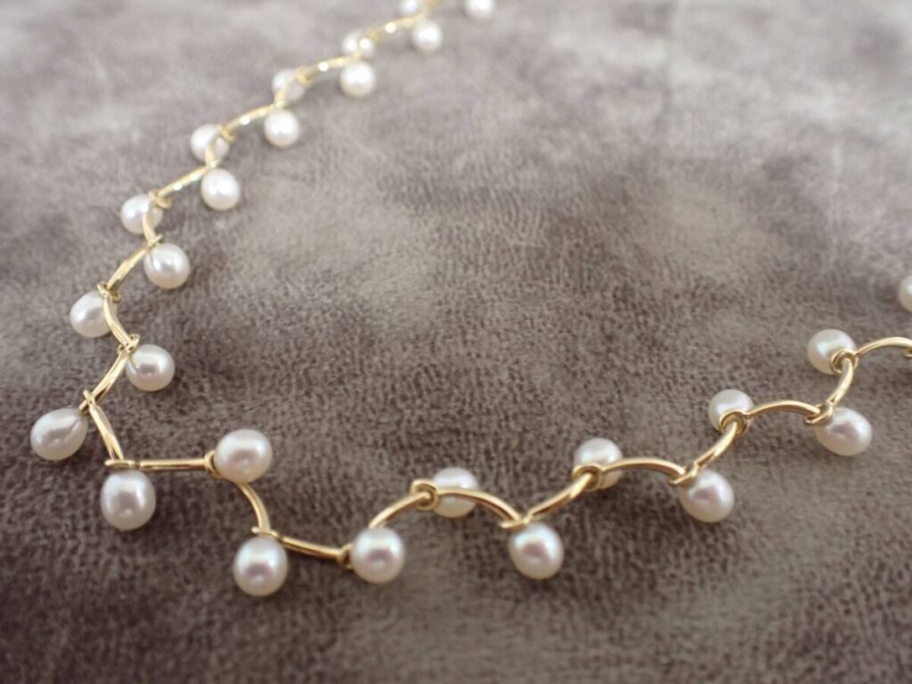真珠 買取 ｜真珠[TASAKI パールネックレス K18イエローゴールド]を買取しました。【真珠買取リパール】