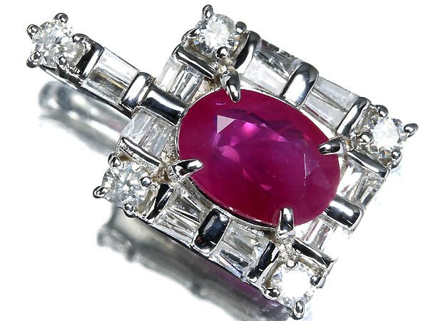 ルビー買取相場 ｜ルビー[K18WGペンダントヘッド ルビー 1.1ct/ ダイヤモンド 計0.5ct]を買取しました。【真珠買取リパール】