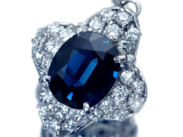ダイヤ 0.2カラット 買取価格 ｜サファイア[ブルーサファイア2.65ct＆ダイヤモンド Pt900ペンダントヘッド]を買取しました。【真珠買取リパール】