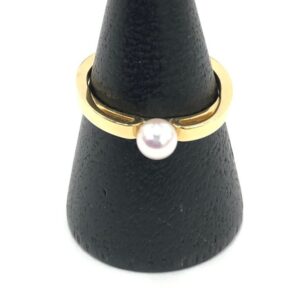 18 金 指輪 買取 価格 ｜貴金属 [MIKIMOTO K18 パール リング 4.67mm
