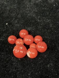 ピンク珊瑚 ネックレス 値段 ｜珊瑚[珊瑚 ルース まとめ 血赤 本珊瑚 血赤珊瑚 コーラル coral 総重量約5.5g]を買取しました。【真珠買取リパール】