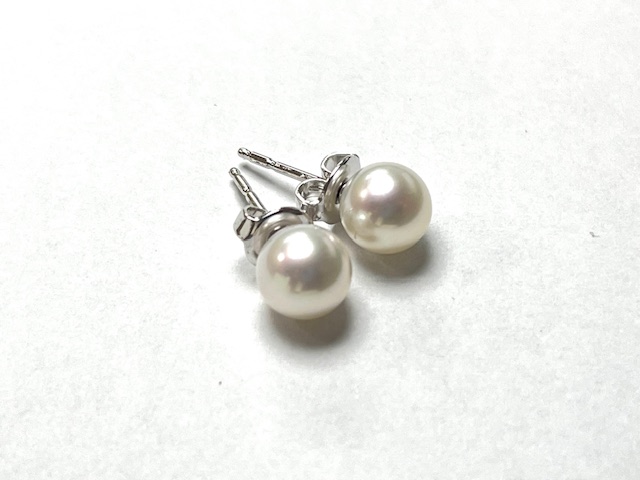 ミキモト アコヤ真珠 ピアス