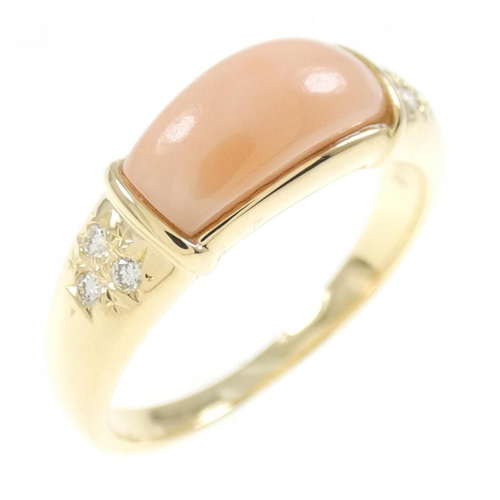 珊瑚の指輪 買取 ｜珊瑚[タサキ サンゴ リング]を買取しました。【真珠買取リパール】