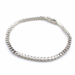 テニスブレスレット ダイヤ ｜ダイヤモンド[TASAKI テニスブレスレット メレダイヤ K18WG]を買取しました。【真珠買取リパール】