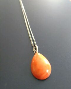 珊瑚ネックレス 買取相場 ｜珊瑚[珊瑚ネックレス 約22.4cm]を買取しました。【真珠買取リパール】