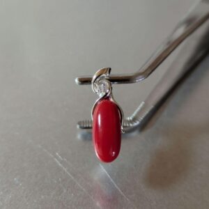 珊瑚ネックレス 相場 ｜珊瑚[ペンダントトップ　585　K14　珊瑚　ダイヤモンド0.01ct　1.12g]を買取しました。【真珠買取リパール】