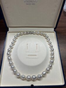 バロックパール ネックレス ミキモト ｜アコヤ真珠[ミキモト　バロックパールネックレス]を買取しました。【真珠買取リパール】