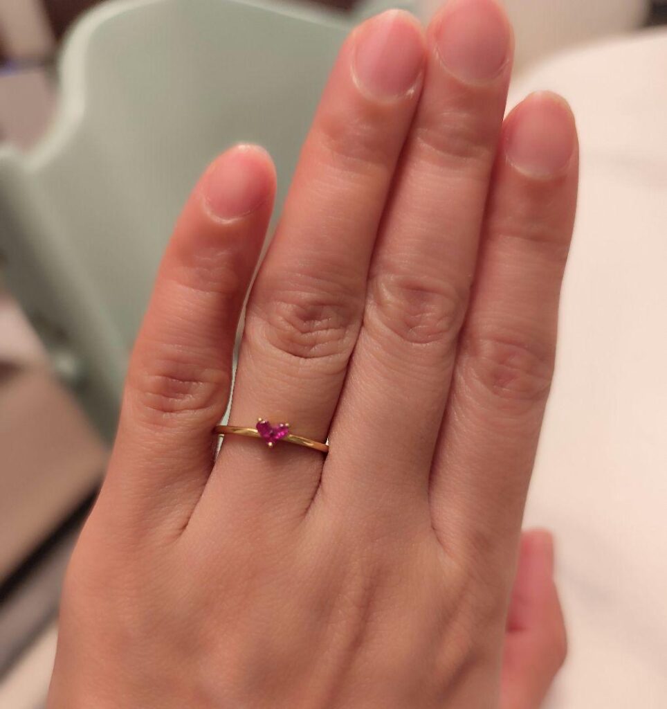 スタールビー リング ｜ルビー[スタージュエリー K18 ルビー ミステリアスハート リング 指輪]を買取しました。【真珠買取リパール】