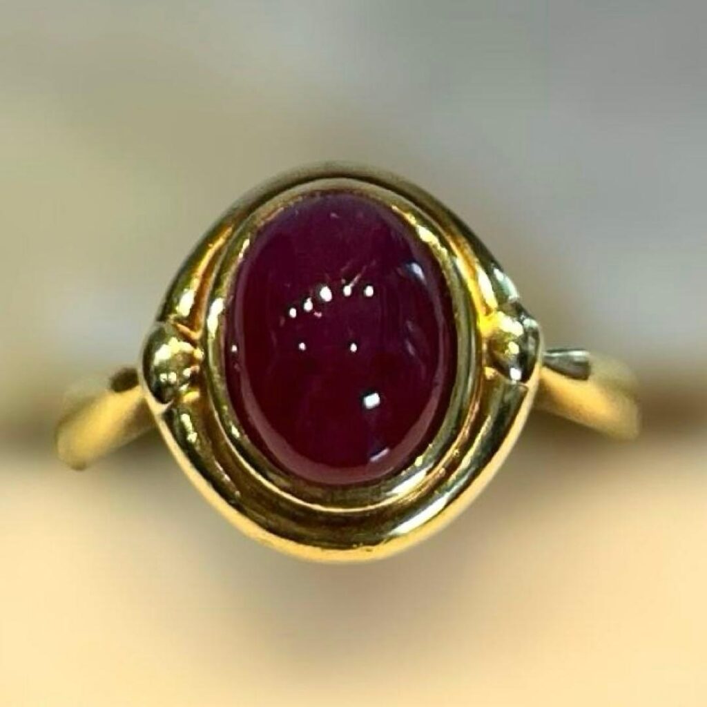 珊瑚 指輪 アンティーク ｜珊瑚[【希少品】沖縄赤珊瑚・K18 指輪　13号]を買取しました。【真珠買取リパール】