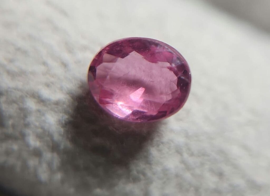 パパラチアサファイア 値段 ｜サファイア[天然パパラチアサファイア 0.498ct]を買取しました。【真珠買取リパール】