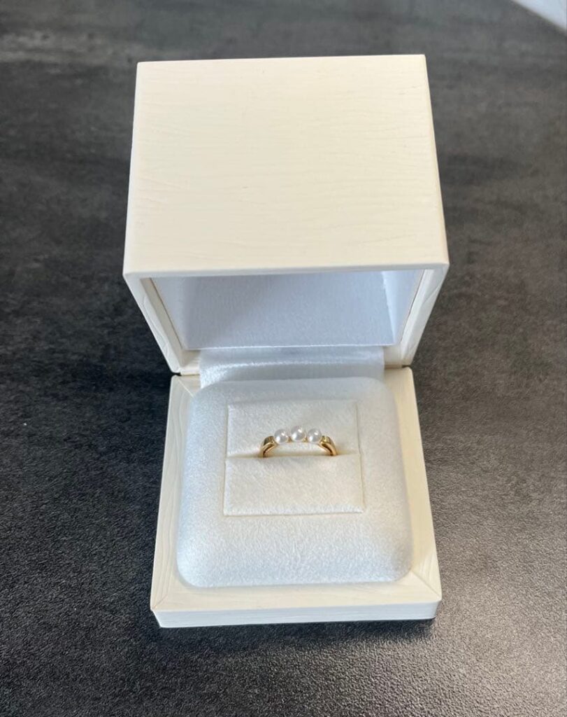 ミキモト 札幌 大丸 ｜真珠[ミキモト　パールリング]を買取しました。【真珠買取リパール】