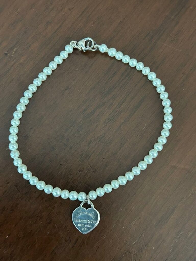 ティファニー ラップ ビーズ ブレスレット ｜真珠[Tiffany パールブレスレット 925]を買取しました。【真珠買取リパール】