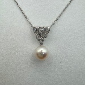 pt1000 買取価格 ｜アコヤ真珠[田崎真珠　アコヤ真珠ネックレスpt900]を買取しました。【真珠買取リパール】